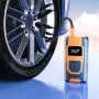 Suitu 12W Portable Car Tire Inflator Cordless Intelligent Digital Display Electric Air Pump with LED Light for Balls Bicycles Motorcycles Cars