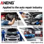 ANENG BT-172 12V Digital Battery Tester Battery Indicator with Alligator Clip LED Battery Status Indicator Motor to OL