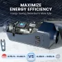 Hcalory F1 12V 5-8KW Car Diesel Heater Separated with Remote Control