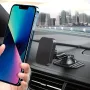 Magnetisk bilhållare stark magnet 360 grader roterande instrumentbräda telefonhållare för iPhone 11 Xiaomi Huawei 6 magneter klibbig magnetisk mobiltelefon navigationshållare