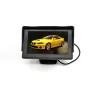 Monitor LCD per auto da 4,3 pollici con aletta parasole per la visualizzazione delle immagini di retromarcia