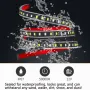 48inch/60inch 12V Universal Pickup Car LED Tail Lights with Fishbone Design Illuminated Water Flowing Turn Signals Light Braking Light