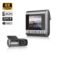 SJCAM M60 Dash Camera Front Rear Dual Lens 4K Ultra Clear Night Shooting DVR Driving 360° Panoramic Shooting Car Driving Recorder