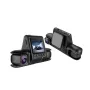 Car Dash Cam Camera Front Interior Rear 3 Lens Camera HD 1080P Car DVR with 64G Memory Card Wifi