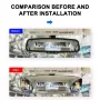 Car Interior Rearview Mirror Corner Convex Rearview Mirror Anti-Glare Car Interior Rearview Baby Child Seat Watch Visor Mirror