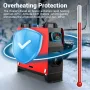 Red Two-way 12V Car Diesel Air Parking Heater Customized Only