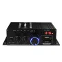12V 40W+40W Ak380 bluetooth Car Home 12V/220V Power Amplifier HiFi Audio Stereo Amp