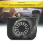 Solar Power Car Cooling Fan Radiator Car Window Auto Air Vent Cool Fan Cooler Solar Panel Energy Saving Ventilation System Radiator