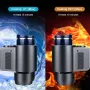 Smart 2-in-1 Car Heating Cooling Cup Cold Hot Coffee Milk Electric Beverage Warmer Cooler Holder For Drinks Travel Mini Car Fridge