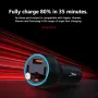 101W Car Charger New Starry Sky Roof Atmosphere Light Suitable For Huawei Apple &Android Phone 66W Super Fast Charging Starry Sky Roof Car