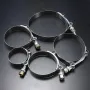 Stainless Steel Hose Clamps Exhaust T Bolt Marine Pipe Clip T Bolt