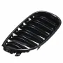 For BMW 5 SERIES E60 E61 M5 GLOSS FRONT KIDNEY GRILLE GRILL TWIN SLAT 2004-2010