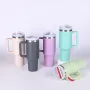 1200ML 40oz 304 Stainless Steel Insulated Water Bottle Car Cup Travel Coffee Mug Water Bottle Insulated Cup for Hot Cold Beverages