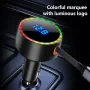 Ricarica rapida per auto con cavo retrattile tipo C per interfaccia Apple, doppia porta di uscita per caricabatteria per auto, testa di ricarica super veloce.
