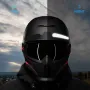 1 Set Reflective Stickers Invisible Helmet Stickers Helmet Reflective Tape Waterproof Suitable For Bicycle Motorcycle Helmets