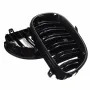 For BMW 5 SERIES E60 E61 M5 GLOSS FRONT KIDNEY GRILLE GRILL TWIN SLAT 2004-2010