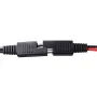 Motosiklèt Charger SAE nan USB Adaptè Doub USB Vit Charger 12V Voltmeter ak On / Off Power Switch pou GPS