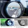 CAFELE 2 ADET Ayarlanabilir Araba Aynası Kör Nokta Aynası Yardımcı Ayna HD 360¡ã Geniş Açı Mürettebat Emişli