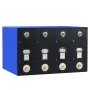 Gokwh 4PCS 3.65V Lifepo4 Battery Cell Prismatic Lithium 1046Wh Energy Storage Box for RV Caravan Van Trailer Solar Wind Energy System