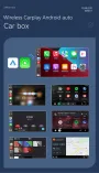 LAESD 2 In 1 Wireless Carplay Auto Adapter Carplay Box Auto Car Machine Interconnection Carplay Wired To Wireless Box Plug and Play Dongle for iPhone Android