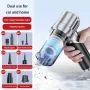 SUITU Brushless 100W Cordless Handheld Vacuum Cleaner Folding Portable Suction & Air Blow Dual-Purpose Small Mini Car Auto Home Wireless