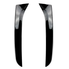 2 peças spoiler lateral para janela traseira de carro, spoiler Canard Canards Splitter preto brilhante para VW Passat B7 Wagon/Alltrack 2011-2015