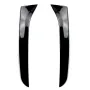 2 peças spoiler lateral para janela traseira de carro, spoiler Canard Canards Splitter preto brilhante para VW Passat B7 Wagon/Alltrack 2011-2015