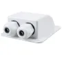 Double Roof Cable Entry Gland Box Solar Panel For RV Caravan Boat Van White