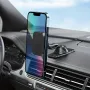Magnetisk bilhållare stark magnet 360 grader roterande instrumentbräda telefonhållare för iPhone 11 Xiaomi Huawei 6 magneter klibbig magnetisk mobiltelefon navigationshållare