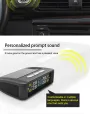 T11 Voice Alarm Tire Pressure Monitor Tire Pressure Monitoring System Universal Digital Tire Pressure Car Exterior And Interior Monitoring System Tire Pressure Gauge Tire Pressure Sensor TPMS