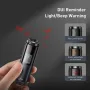 Baseus Portable Non-contact Alcohol Tester With LED Screen Display Breathalyzer Rechargeable Automatic Breath Alcohol Test Tool
