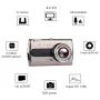 4 Inch 1080P Zinc Alloy Dash Cam IPS Color Screen Car DVR HD Night Vision Front Rear 2 Lens Reversing Image