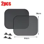 Car Window Sunshade Cover Sun UV Protection Auto Front Rear Black Window Curtain Side Glass Mesh Sunshades