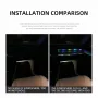 Lampada decorativa per interni con controllo APP, 2 in 1, luce LED Phantom per auto Symphony, 110 cm + 35 cm, presa USB.