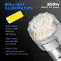 Lâmpada LED NOVSIGHT 12V 1157 5W 350LM para luz de freio e luz traseira 3020SMD para luz de seta reversa