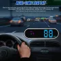 Velocímetro digital GPS com display LED colorido e função de bússola para carro, caminhão, SUV e RV