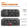 TATALIKEN Power Inverter 12V 24V to 110-220V Pure Sine Wave 2000W Rated Power 5000W Peak Power Converter Home Inverter