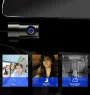 9.66 Inch Three-Lens Car Driving Recorder Rearview Mirror Wifi High-Definition 1080P Reversing Image Full-Screen Touch Three-Recorder