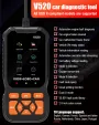 V520 2.8 Inci Skrin Pengimbas Diagnostik Kereta Profesional OBD2 Penuh Pengimbas Kereta Alat Imbasan Diagnostik Diagnosis Kerosakan Enjin Automotif