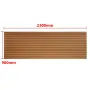 900x2300x6mm EVA Foam Teak Brown With Black Line Faux Teak Boat Decking Sheet
