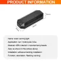 Car Mini LED Solar Power Warning Light Night Security Simulated Alarm Wireless Anti-theft Lamp Strobe Dummy Alarm Lamp for Car Motorcycle Bike