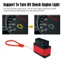 Konnwei KW905 Car OBD2 Scanner Bluetooth 5.0 Analizator silnika Android IOS Dual Mode Narzędzie diagnostyczne samochodu