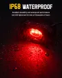 NOVSIGHT A500-RK-R3 4PCS LED RGB Off-road Chassis Lights IP68 Waterproof Rating APP Control Compatibility IOS Android
