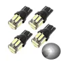 4 Pack 10-7020 SMD Car Clearance Bulbs T10 LED 194 168 Wedge Replacement Reverse Dashboard Light Bulbs License Plate Light