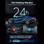 AZDOME M550 Pro Araba Kamerası 3 Kanal 4K 5.8Ghz WiFi Ön Kabin 1080P Arka DVR Kamera GPS Gece Görüşü Ücretsiz 64G TF Kart