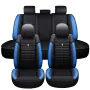 5 Seats Universal Car Seat Covers Deluxe PU Leather Seat Cushion Full Set Cover
