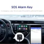Azdome C9 PRO 1080P Dual Camera GPS Tracking WiFi 24 Hours Remote Monitoring Car DVR Dash Cam with 64G Memory Card