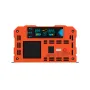 Car Power Inverter 12V DC To 220V AC Car Inverter Pure Sine Wave LCD USB Portable Inverter Pure Sine Wave