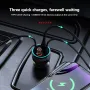 101W Car Charger New Starry Sky Roof Atmosphere Light Suitable For Huawei Apple &Android Phone 66W Super Fast Charging Starry Sky Roof Car