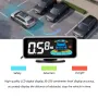 Front & Rear Car Reversing Radar System Lcd Display Parking Sensor With 8 Head Probe Distance Detection Sound Warning Buzzer